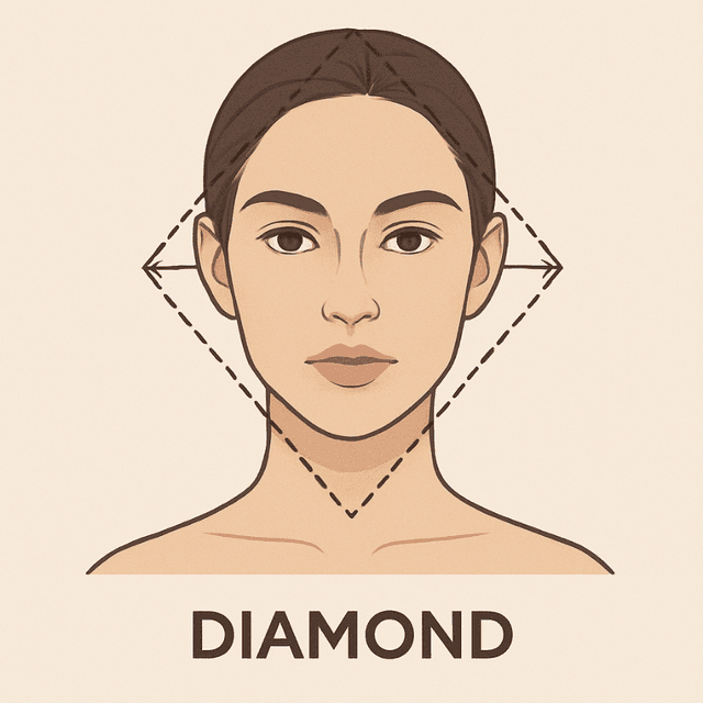 Diamond Face shape