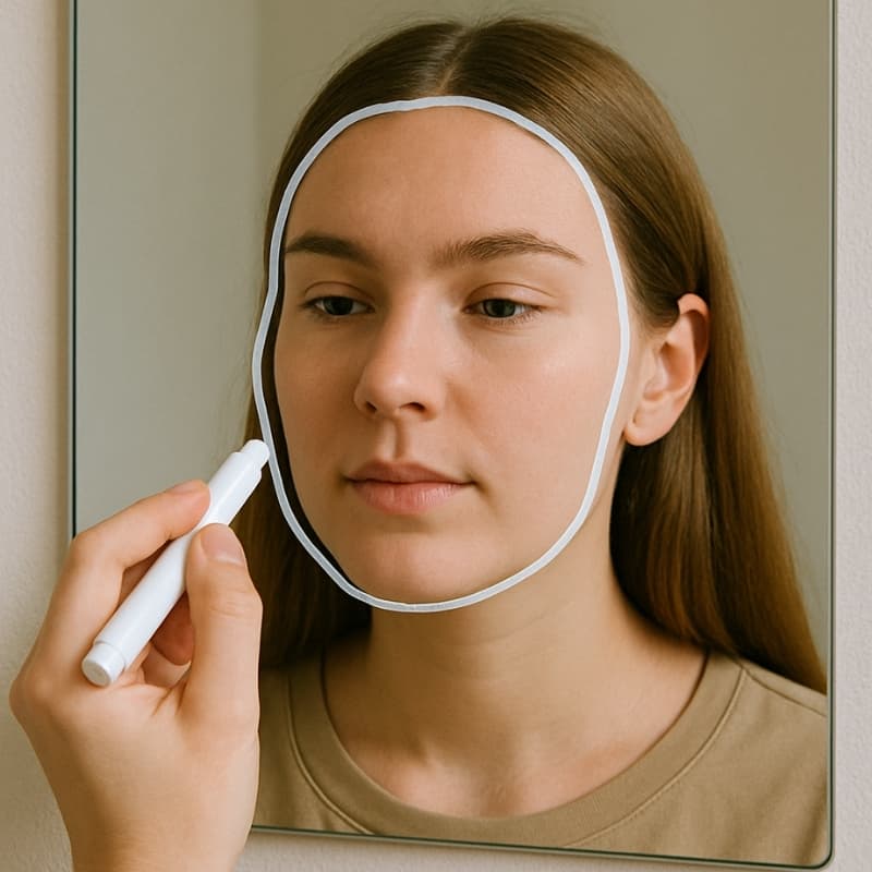 Gesichtsformen einfach erklärt So findest du deine!